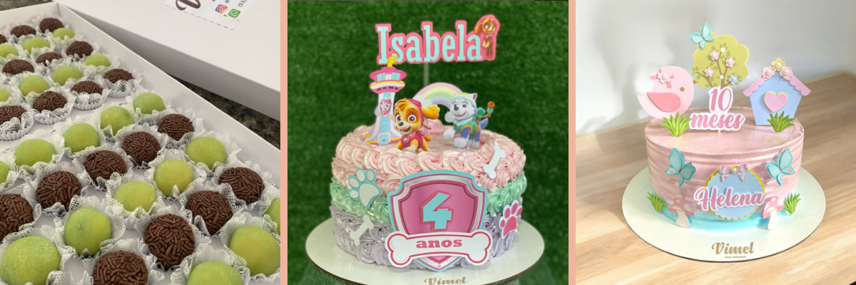 Sobremesas decoradas