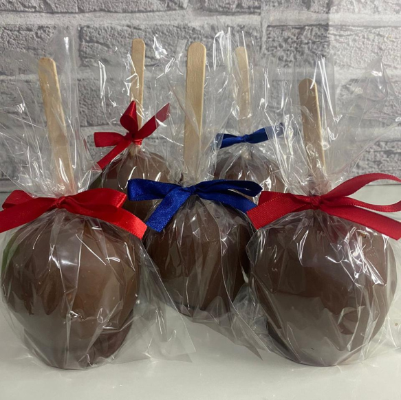 Maçã de Chocolate